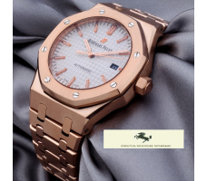 HK956 AUDEMARS PİGUET ROYAL OAK SELF WİNDİNG ROSE GOLD KASA